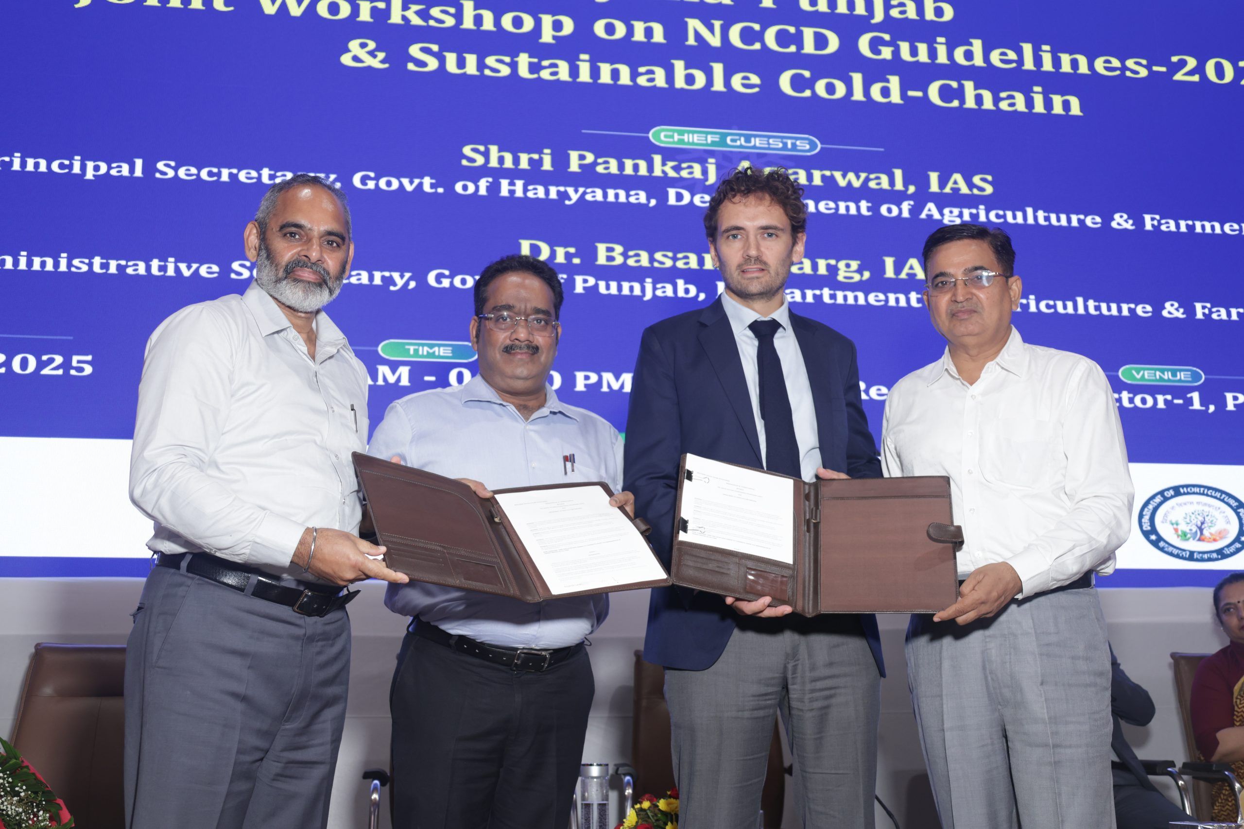 UNEP Partners with Department of Horticulture, Government of Haryana to Scale up Sustainable Cold Chains in Horticulture Sector